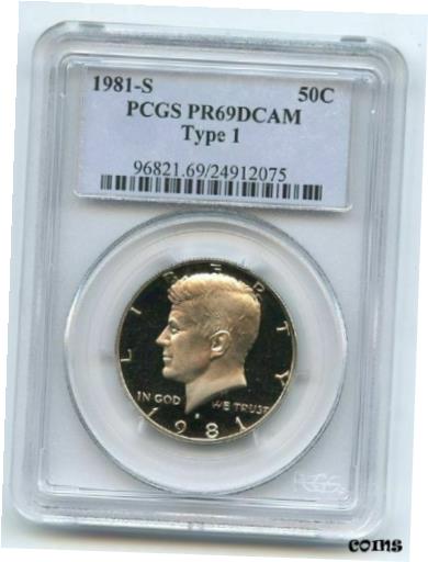 ڶ/ʼݾڽա ƥ    [̵] 1981 S Type 1 -Kennedy Half Dollar (50 C) Proof PCGS PR69DCAM