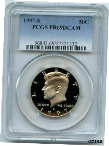 ڶ/ʼݾڽա ƥ    [̵] 1997 S -Kennedy Half Dollar (50 C) Proof PCGS PR69 DCAM