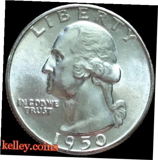 ڶ/ʼݾڽա ƥ    [̵] 1950 25C Washington Silver Quarter BU