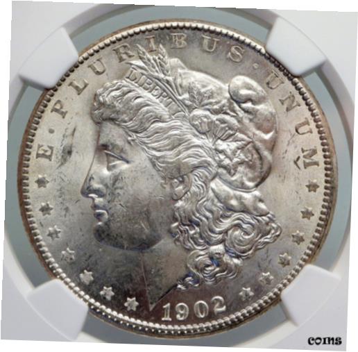 ڶ/ʼݾڽա ƥ    [̵] 1902 O UNITED STATES of America SILVER Morgan US Dollar Coin EAGLE NGC i87448