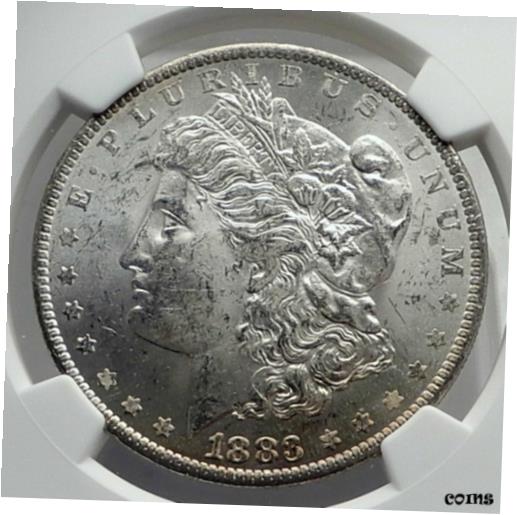 ڶ/ʼݾڽա ƥ    [̵] 1883 UNITED STATES of America SILVER Morgan US Dollar Coin EAGLE NGC MS i80085