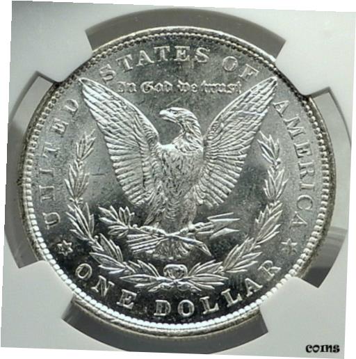 ڶ/ʼݾڽա ƥ    [̵] 1886 UNITED STATES of America SILVER Morgan US Dollar Coin EAGLE NGC MS i79831