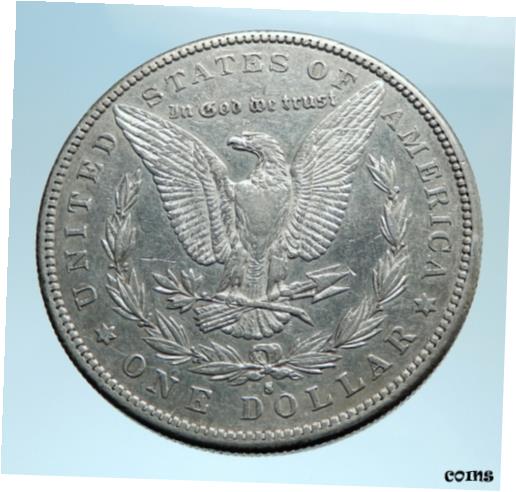 ڶ/ʼݾڽա ƥ    [̵] 1887 UNITED STATES of America SILVER Morgan Antique US Dollar Coin EAGLE i77790