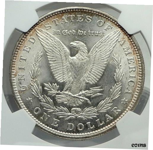 ڶ/ʼݾڽա ƥ    [̵] 1883 UNITED STATES of America SILVER Morgan US Dollar Coin EAGLE NGC MS i79617