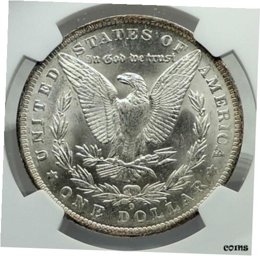 ڶ/ʼݾڽա ƥ    [̵] 1884 UNITED STATES of America SILVER Morgan US Dollar Coin EAGLE NGC MS i79616