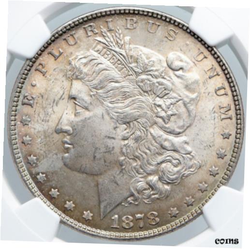 ڶ/ʼݾڽա ƥ    [̵] 1878 UNITED STATES of America SILVER Morgan US Dollar Coin EAGLE Rare NGC i89180