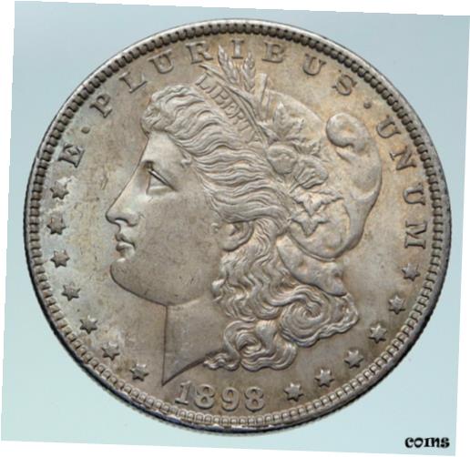 ڶ/ʼݾڽա ƥ    [̵] 1898 UNITED STATES of America SILVER Morgan Vintage USA Dollar Coin EAGLE i86427