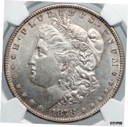 ڶ/ʼݾڽա ƥ    [̵] 1878 S UNITED STATES of America SILVER Morgan US Dollar Coin EAGLE NGC i89171