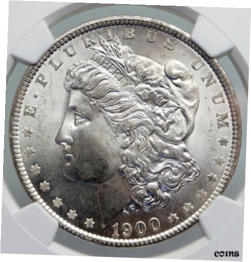 ڶ/ʼݾڽա ƥ    [̵] 1900 O UNITED STATES of America SILVER Morgan US Dollar Coin EAGLE NGC i87446