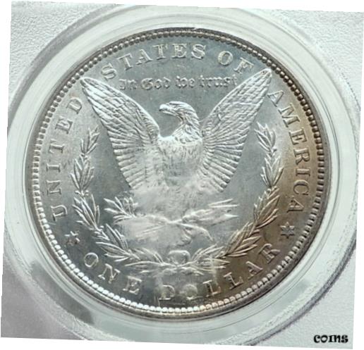 ڶ/ʼݾڽա ƥ    [̵] 1887 UNITED STATES of America SILVER Morgan US Dollar Coin EAGLE PCGS MS i78687