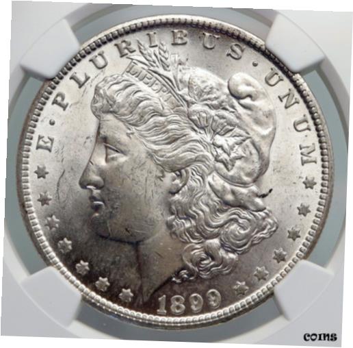 ڶ/ʼݾڽա ƥ    [̵] 1899 O UNITED STATES of America SILVER Morgan US Dollar Coin EAGLE NGC i87447