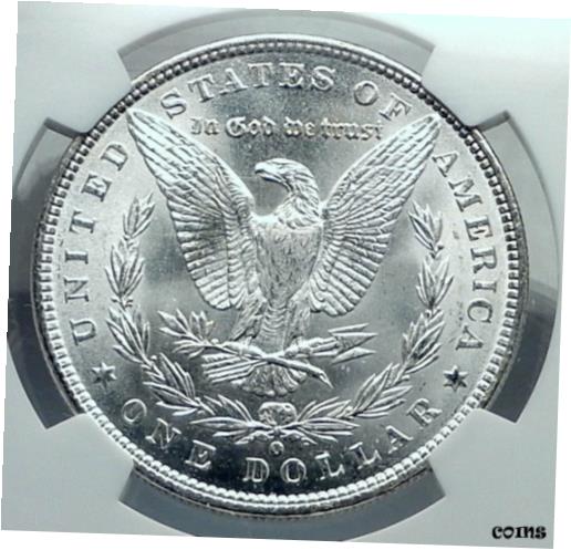 ڶ/ʼݾڽա ƥ    [̵] 1900 O UNITED STATES of America SILVER Morgan US Dollar Coin EAGLE NGC MS i78491