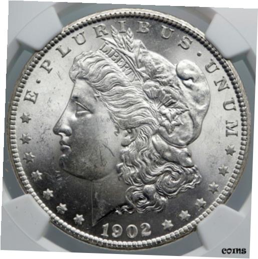 ڶ/ʼݾڽա ƥ    [̵] 1902 O UNITED STATES of America SILVER Morgan US Dollar Coin EAGLE NGC i89166