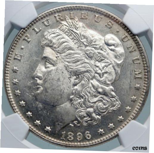 ڶ/ʼݾڽա ƥ    [̵] 1896 UNITED STATES of America SILVER Morgan US Dollar Coin EAGLE NGC MS i87820