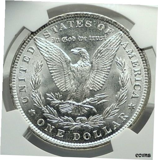 ڶ/ʼݾڽա ƥ    [̵] 1886 UNITED STATES of America SILVER Morgan US Dollar Coin EAGLE NGC MS i79836