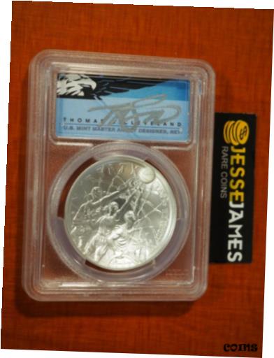 ڶ/ʼݾڽա ƥ    [̵] 2019 P UNCIRCULATED SILVER BASKETBALL DOLLAR PCGS MS70 CLEVELAND FIRST DAY ISSUE