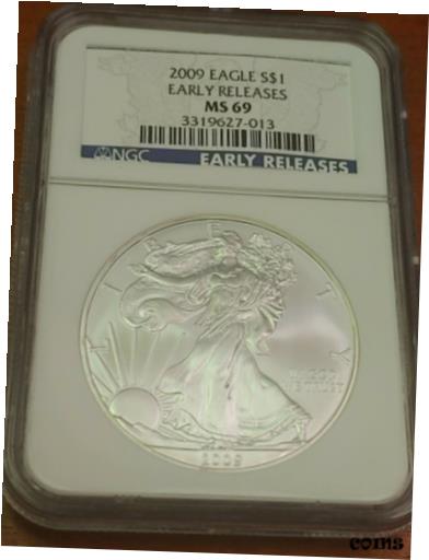 ڶ/ʼݾڽա ƥ    [̵] 2009 American Silver Eagle NGC MS 69 Early Releases