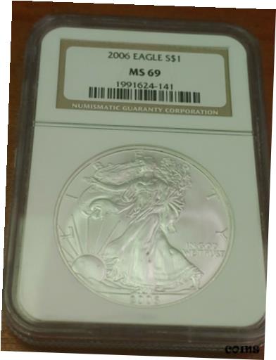 ڶ/ʼݾڽա ƥ    [̵] 2006 American Silver Eagle NGC MS 69