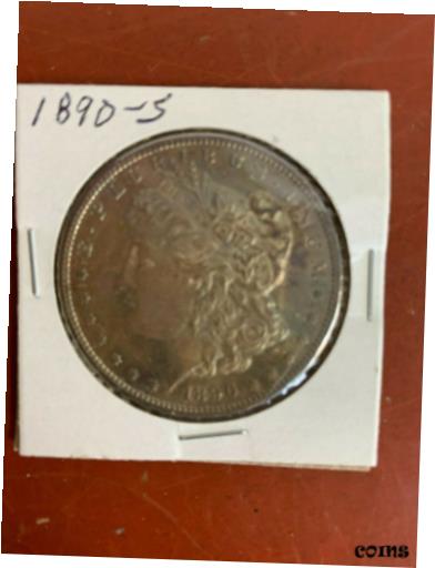 ڶ/ʼݾڽա ƥ    [̵] 1890 S Morgan Silver Dollar AU