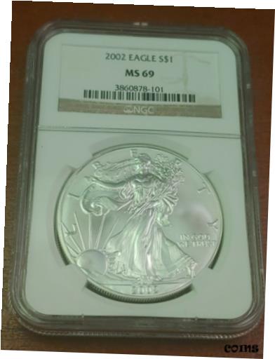 ڶ/ʼݾڽա ƥ    [̵] 2002 American Silver Eagle NGC MS 69