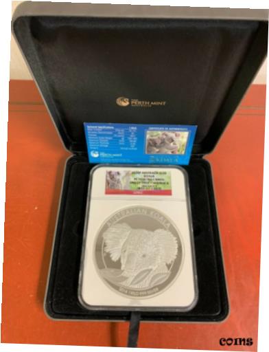 ڶ/ʼݾڽա ƥ    [̵] 2014-P Australia 1 Kilo .999 Silver Koala $30 Perth Mint PF70 Ultra Cameo