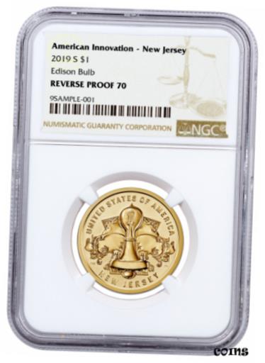 ڶ/ʼݾڽա ƥ    [̵] 2019S Innovation New Jersey Dollar Edison Bulb NGC Rev PF70 SKU60709