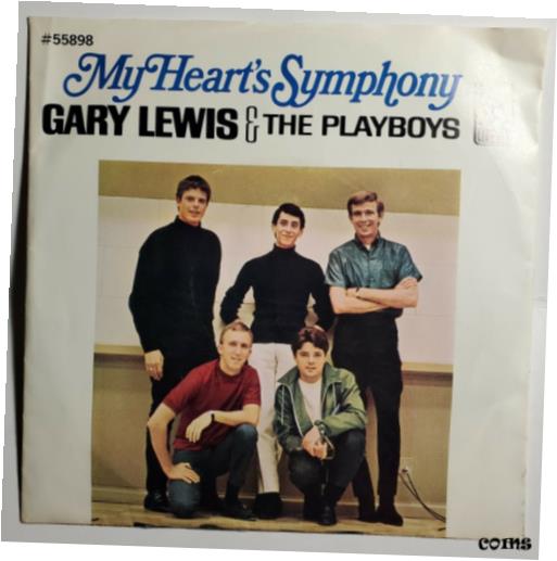 【極美品/品質保証書付】 アンティークコイン コイン 金貨 銀貨 送料無料 GARY LEWIS THE PLAYBOYS MY HEART 039 S SYMPHONY-55898-7 45 PS-NM/VG FREE US SHIP