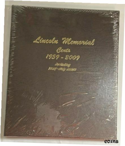 ڶ/ʼݾڽա ƥ    [̵] New Dansco 8102 US Lincoln Memorial Cents 1959 - 2009 w Proof 5 Pages Coin Album