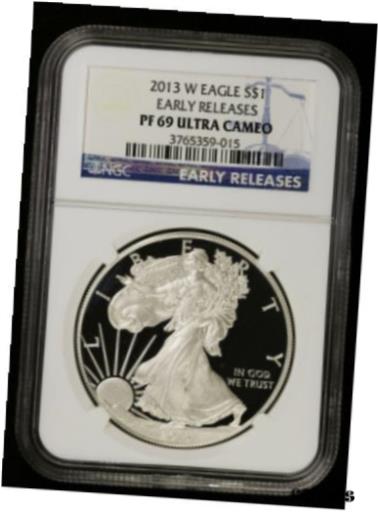 ڶ/ʼݾڽա ƥ    [̵] 2013 W Proof Silver Eagle NGC PF 69 Ultra Cameo Early Releases