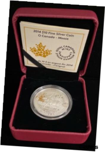 ڶ/ʼݾڽա ƥ    [̵] 2014 O Canada $10 The Moose Pu...