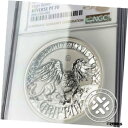 【極美品/品質保証書付】 アンティークコイン コイン 金貨 銀貨 [送料無料] 2016 $5 NGC REVERSE PROOF 70 GRIFFIN 2 OZ SILVER COIN HIGH RELIEF