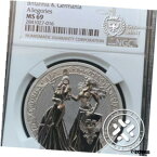 【極美品/品質保証書付】 アンティークコイン コイン 金貨 銀貨 [送料無料] 2019 5 Mark NGC 69 The Allegories Britannia & Germania 1 Oz 9999 Silver Coin