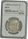1748MO MF メキシコ 4 Reales AU55 NGC 943300-15- show original title #oot-wr-5516-135...