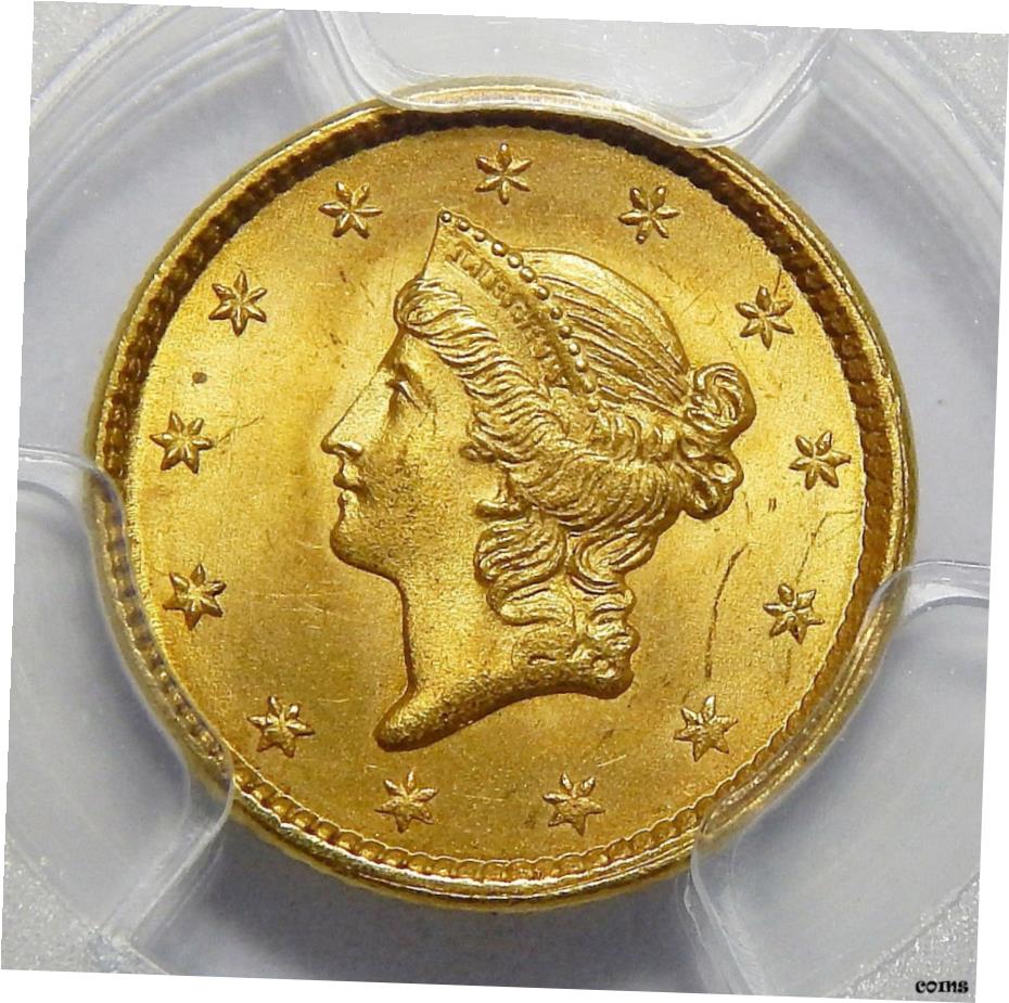  アンティークコイン 硬貨 1851年 PCGS MS65 TYPE - 1 ゴールドドル- show original title  #oot-wr-5533-273