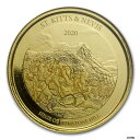 2020 St. Kitts & Nevis 1オンス ゴールド ブリムストーン ヒル BU-SKU#217188- show original title 2020 St. Kitts & Nevis 1oz Gold Brimstone Hill BU-SKU#217188- show original title(3)