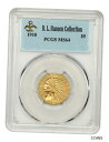 1910年 $5 PCGS MS64 ex: D.L. ハンセン-インドハーフイーグル-ゴールドコイン #oot-wr-5578-1331 1910 $5 PCGS MS64 ex: D.L. Hansen - Indian Half Eagle - Gold Coin #oot-wr-5578-1331(3)