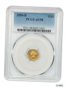  アンティークコイン 硬貨 1850-D G$ 1 PCGS AU58-ラブリーブランチミントゴールド - 1 ゴールドコイン- show original title  #oot-wr-5578-596