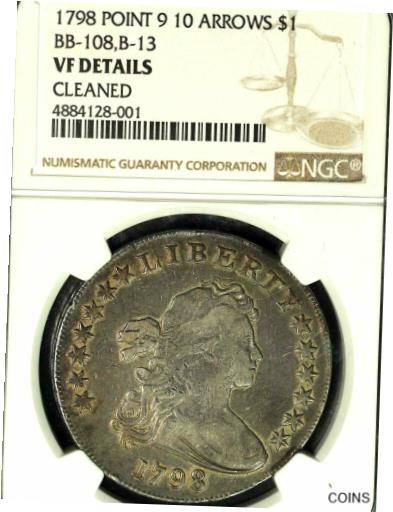 ڶ/ʼݾڽա ƥ Ų 1798 쥢 ݥ 9 10  $1-BB-108-B 13-NGC VFǥơ륯꡼ɥ졼ץХ- show original title [̵] #oot-wr-5589-166