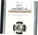  アンティークコイン コイン 金貨 銀貨  1950 D ルーズベルトダイム NGC MS 67 FT （ FB フルトーチバンド ） W89- show original title