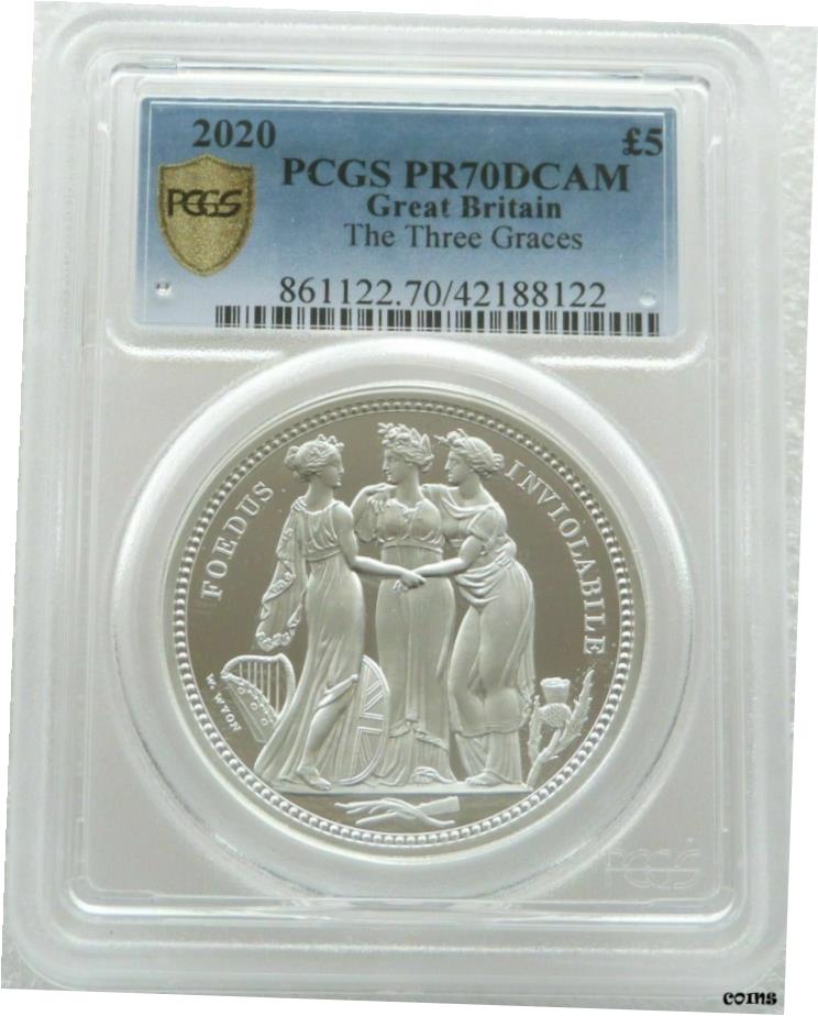  アンティークコイン 硬貨 2020 ロイヤルミント 3等級 ? 5 5ポンド シルバー プルーフ 2オンス コイン PCGS PR70 DCAM- show original title  #oot-wr-5661-334