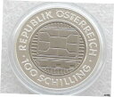  アンティークコイン コイン 金貨 銀貨  2000 Austria Millennium Bi-Metal 100 Schilling Titanium Silver Proof Coin