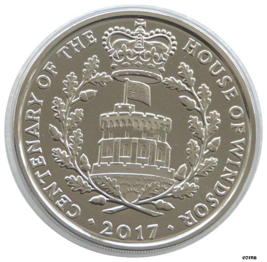  アンティークコイン コイン 金貨 銀貨  2017 Royal Mint House of Windsor センテナリー ? 5 ポンドコイン 未流通- show original title