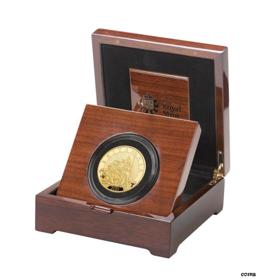 【極美品/品質保証書付】 アンティークコイン 金貨 2021 Royal Mint Five Ounce 5oz Gold Proof Britannia - Only 80 Minted! [送料無料] #gof-wr-5663-41
