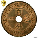  アンティークコイン コイン 金貨 銀貨   Coin, FRENCH INDO-CHINA, Cent, 1898, Paris, PCGS, MS63BN, Bronze