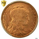  アンティークコイン コイン 金貨 銀貨   Coin, France, Dupuis, 2 Centimes, 1919, Paris, PCGS, MS64RD, Bronze