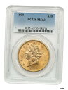1899年 $20 PCGS MS63-Liberty ダブルイーグル-ゴールドコイン- show original title #oot-wr-5671-54...