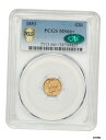 1851年 G$ 1 PCGS/CAC MS66+ ファンタスティック...(3)