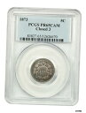  アンティークコイン コイン 金貨 銀貨  1873年 5c PCGS PR 65 CAM （ クローズ 3 ） ラブリーカメオ プルーフ シールド ニッケル- show original title