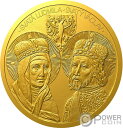  アンティークコイン 硬貨 ST LUDMILA AND WENCESLAS 2オンス ゴールドコイン 100 $ Niue 2021- show original title  #oof-wr-5676-299