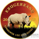  アンティークコイン コイン 金貨 銀貨  RHINO Krugerrand Big Five 1オンス シルバーコイン 1 ランド 南アフリカ 2019- show original title